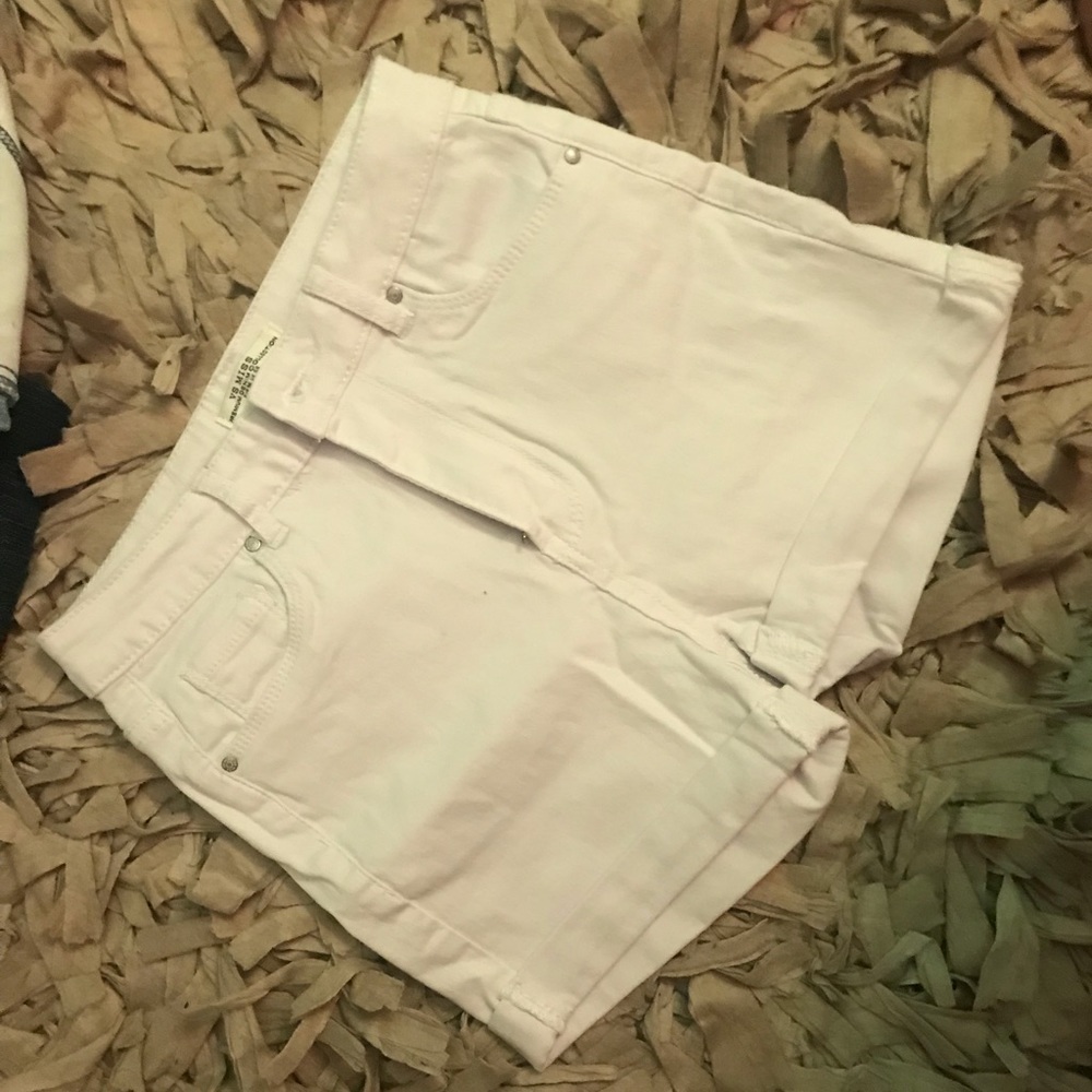 White shorts